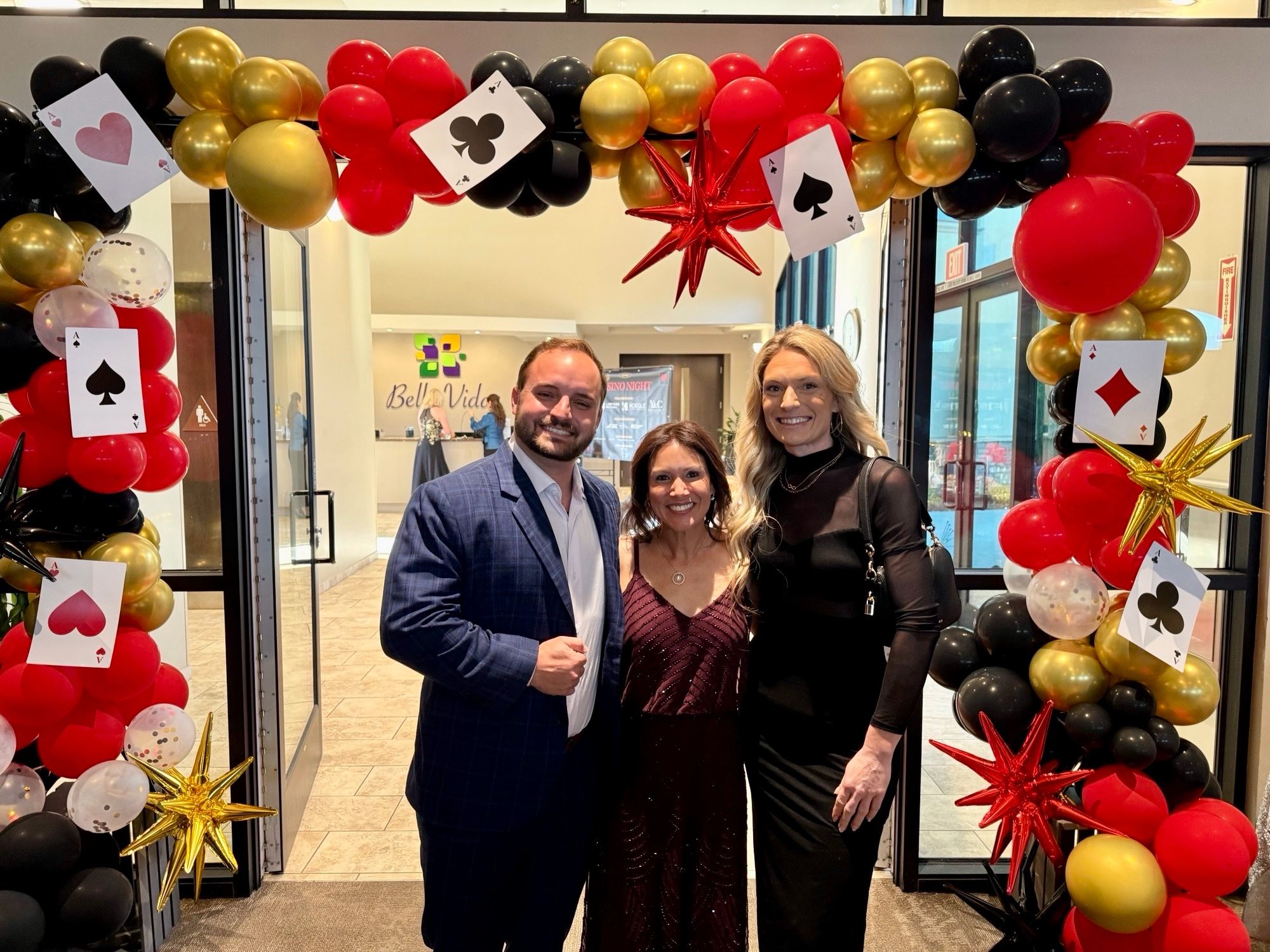 KMS Partners Ali Martino and Gregory Emdee at SCVBA’s Charity Casino Night